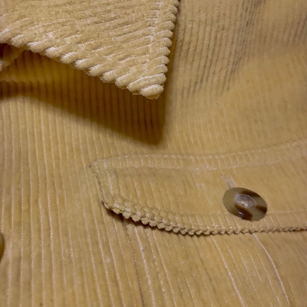 Yellow Corduroy Jacket